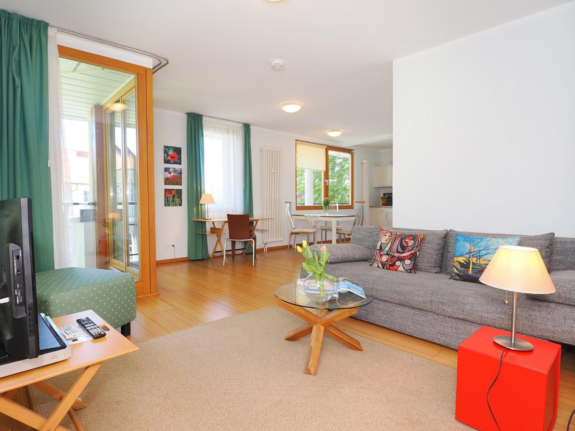 Kaiservillen Heringsdorf - Ferienwohnung Mit 1 Schlafzimmer Und Balkon D132 Luaran gambar